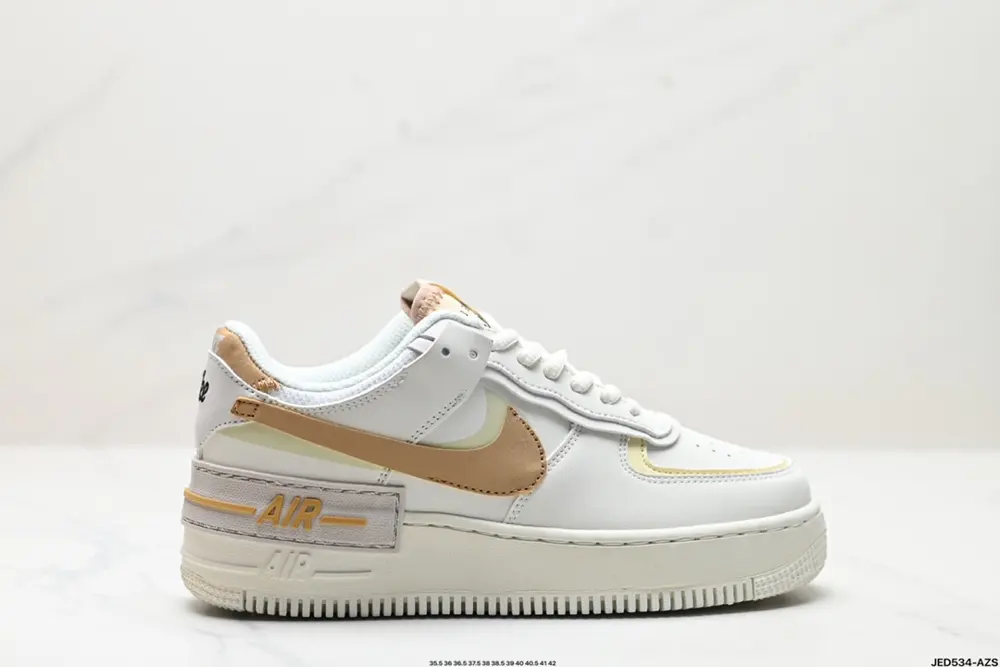 Nike WMNS Air Force 1 Shadow new girl deconstructionist design Macaron Air Force One CL0919-116