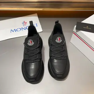 Moncler lace-up casual sports shoes are comfortable and non-slip. They