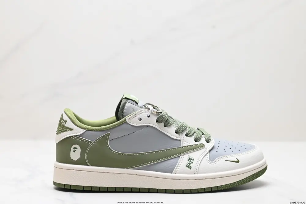 Nike AJ1 Travis Scott x Air Jordan 1 “Reverse Mocha” AJ1 Joe 1 TS Lightning Joint Inverted BB6511-621