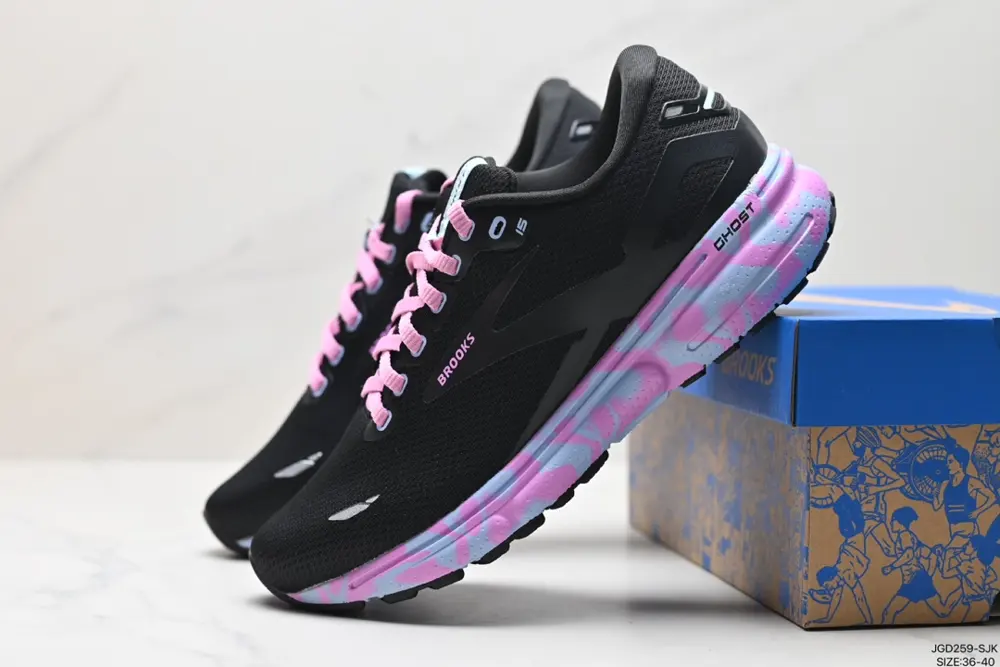 Brooks Ghost 15 Brooks shock-absorbing wear-resistant training women’s non-slip running