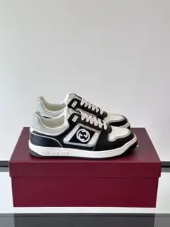 Gucci sneakers This low-top sneaker features a basketball-inspired silhouette with cutout