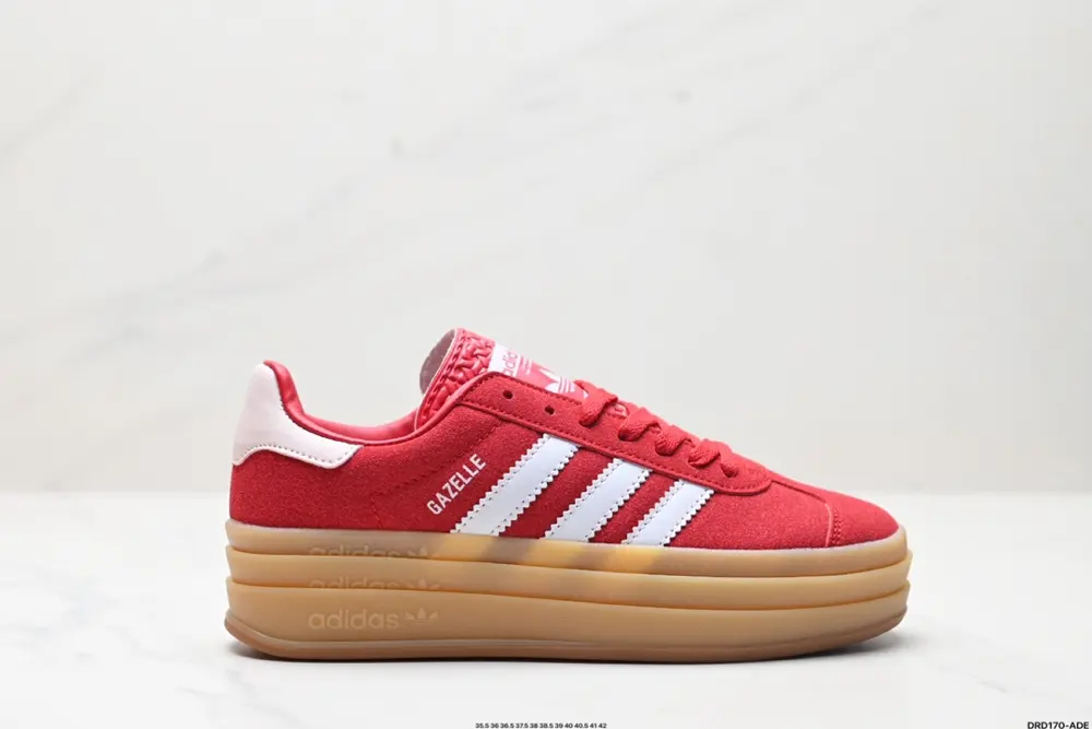 Adidas Gazelle Bold W low-top retro versatile casual sports shoes IG4391