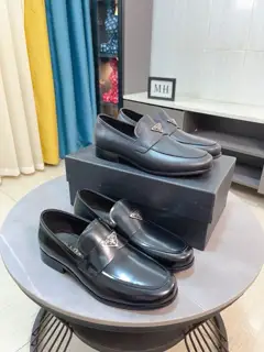Prada casual leather shoes