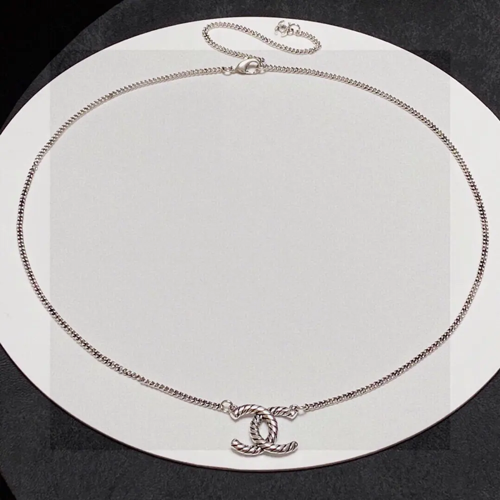 Chanel alphabet necklace