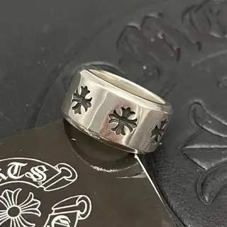 Chrome Hearts Wide Cross Ring