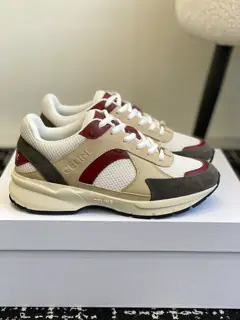 Celine RUNNER CR-03 sneakers with CELINE logo on tongue and back. CR-03 printed on the side