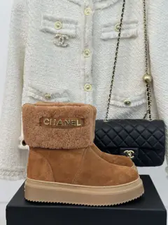 Chanel Snow Boots