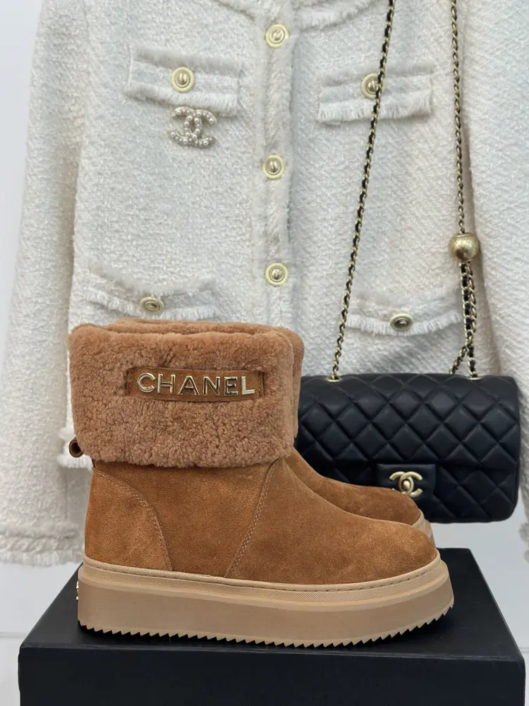 Chanel Snow Boots