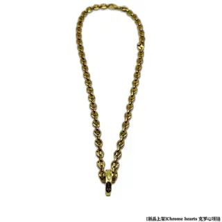 Chrome Hearts gold necklace