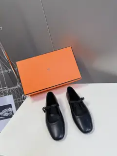 Hermès autumn and winter new Mary Jane Shoes