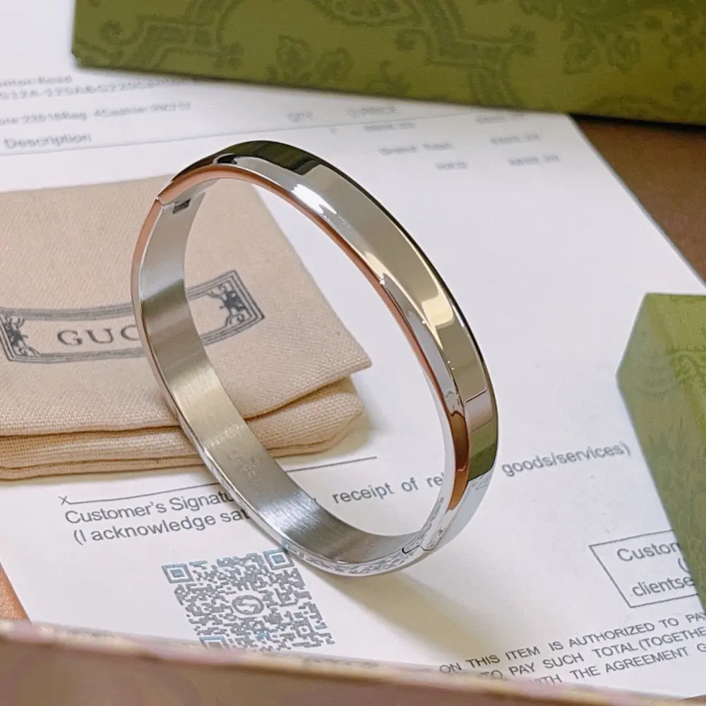 Gucci bracelets are handmade