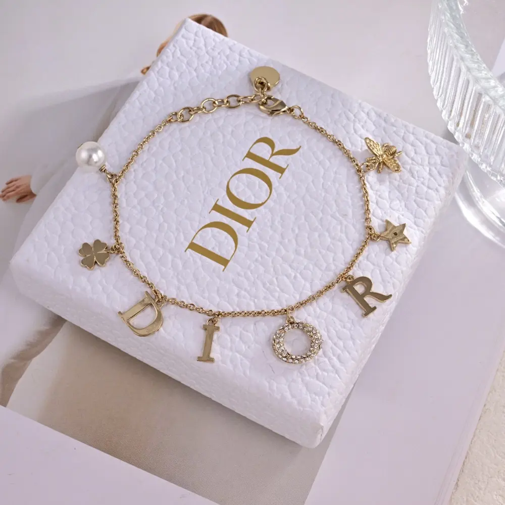 Dior necklaces and bracelets are new in the counter. They are so beautiful