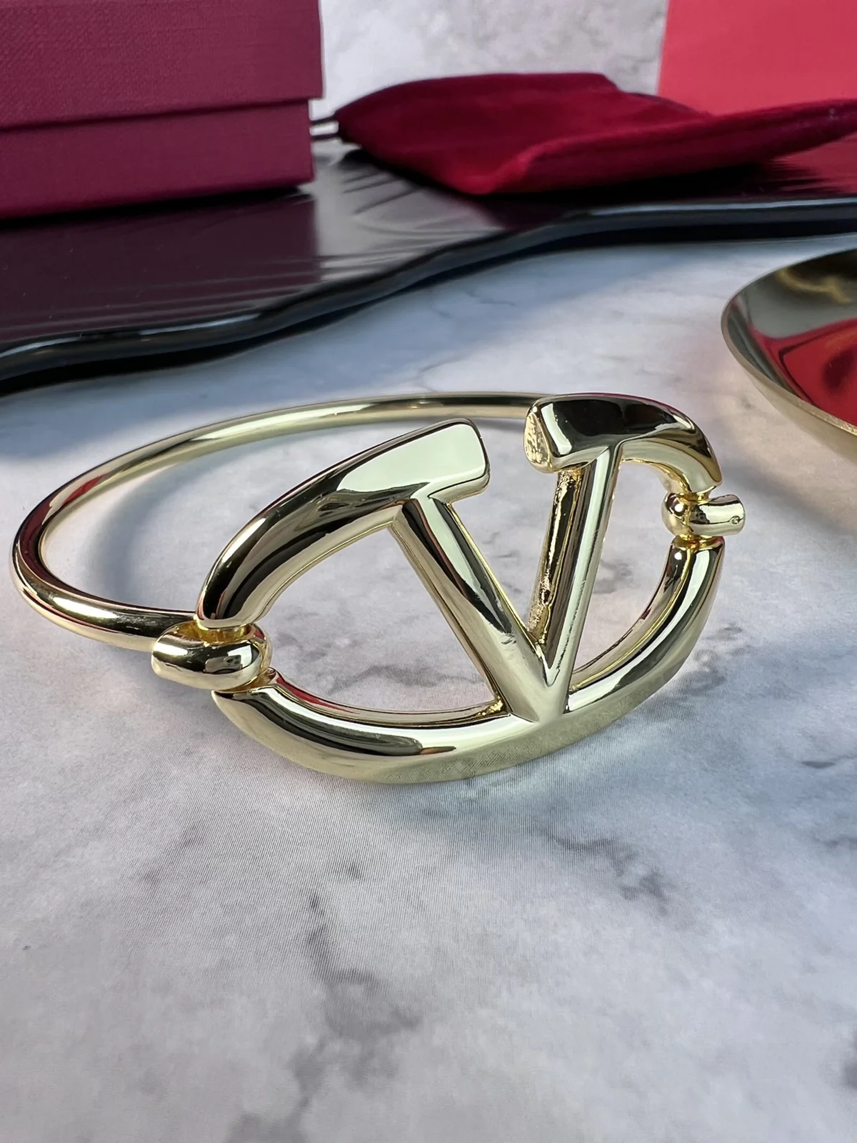Valentino logo bracelet