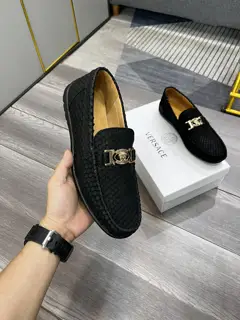 Versace high-end men’s casual loafers
