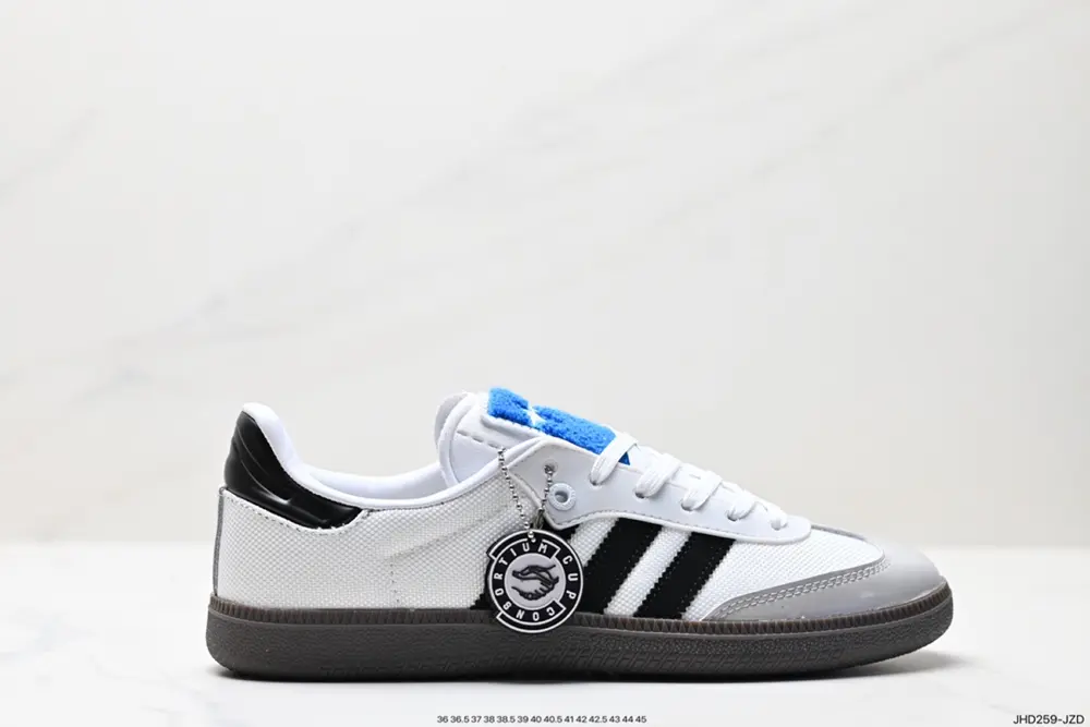 Adidas Originals Samba Vegan OG “SPD” Samba Series Gentleman German Training Football Style