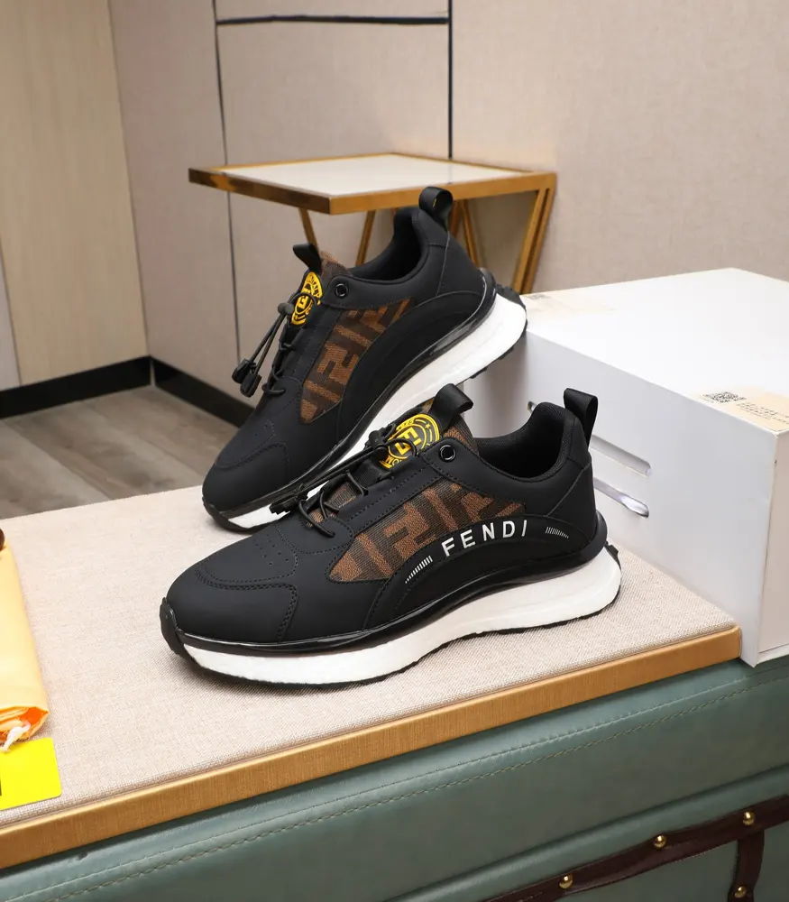 Fendi fashion casual men’s shoes 1:1 mold opening on the original official website