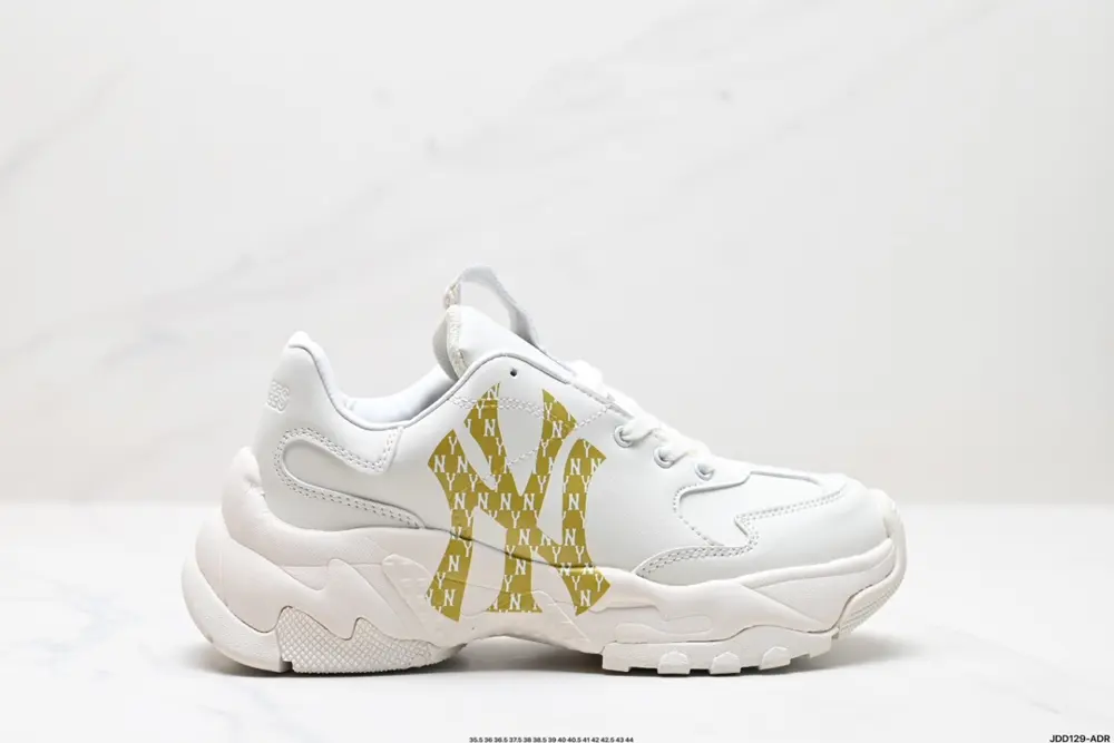 MLB Big Ball Chunky A Running Thick-soled Daddy Thick-soled Casual Sports Jogging Shoes 3ASHC101N