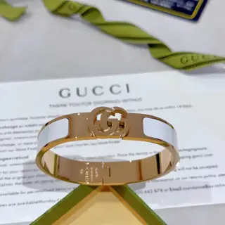 Gucci bracelets are handmade