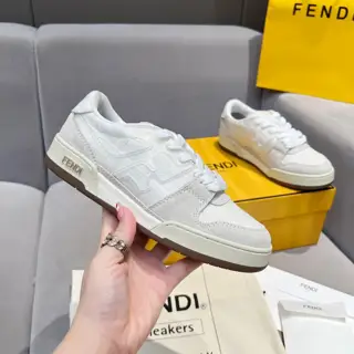 Fendi Match series thick-soled retro sports skateboard shoes 1:1 top quality