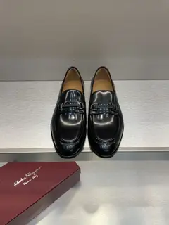 Salvatore Ferragamo Ferragamo Men’s Cowhide Loafers