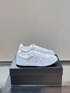 Balmain retro German training shoes