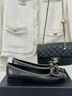 Chanel Chain Butterfly Shoes Series