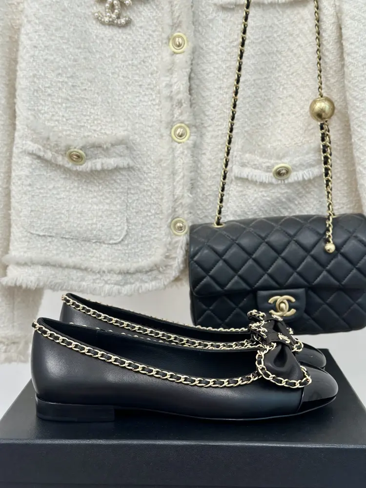 Chanel Chain Butterfly Shoes Series