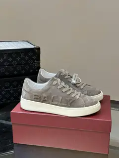 BALLY men’s new leather casual sneakers