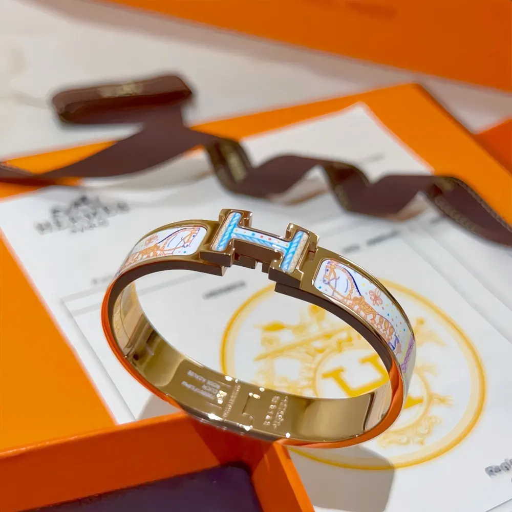 Hermes bracelet Original custom bracelet enamel craftsmanship is too challenging to the