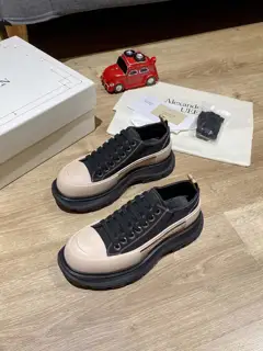 Alexander McQueen thick-soled platform shoes