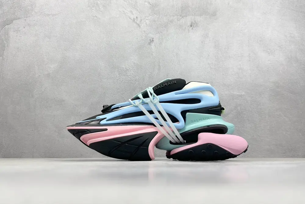 Balmain Unicorn Low Sneakers Unicorn series low-top height-enhancing thick avant-garde dad
