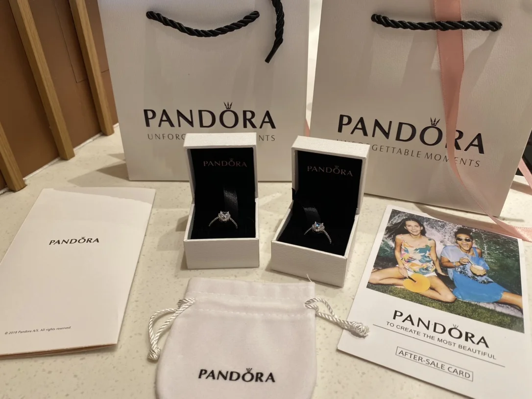 Pandora Heart Diamond Ring