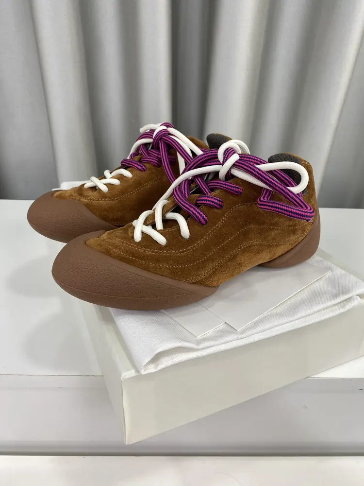 Alexander McQueen Flexion series couples retro casual sneakers