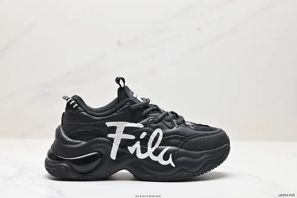 FILA daddy style heightened retro neutral casual sports jogging shoes Upgraded original last T12W231304FBW