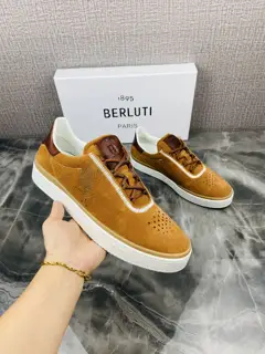 Berluti Playtime suede effect Scritto sneakers