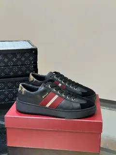 BALLY men’s new leather casual sneakers