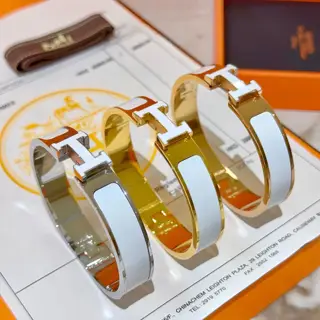 Hermes bracelet v gold original custom Hermes bracelet enamel craftsmanship is too