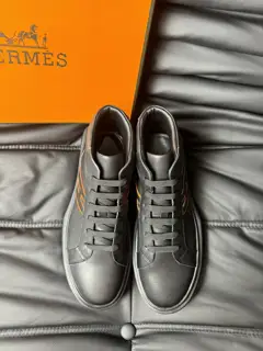 Hermès high-top casual shoes