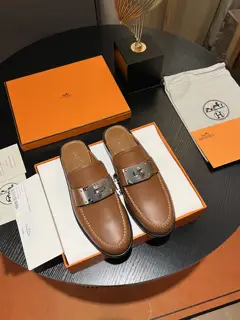 Hermès latest mule half-slippers
