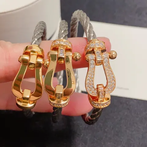FRED champagne gold full diamond