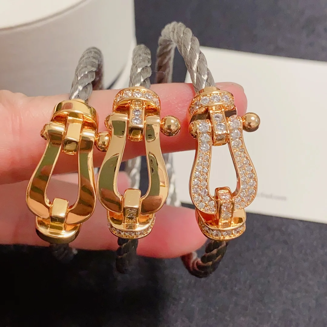 FRED champagne gold full diamond