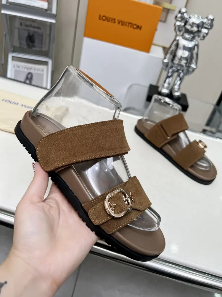 Louis Vuitton slippers are now on sale
