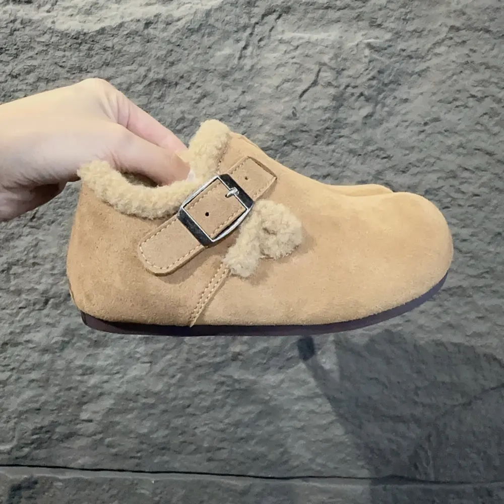 Birkenstock plus velvet warm and stylish loafers