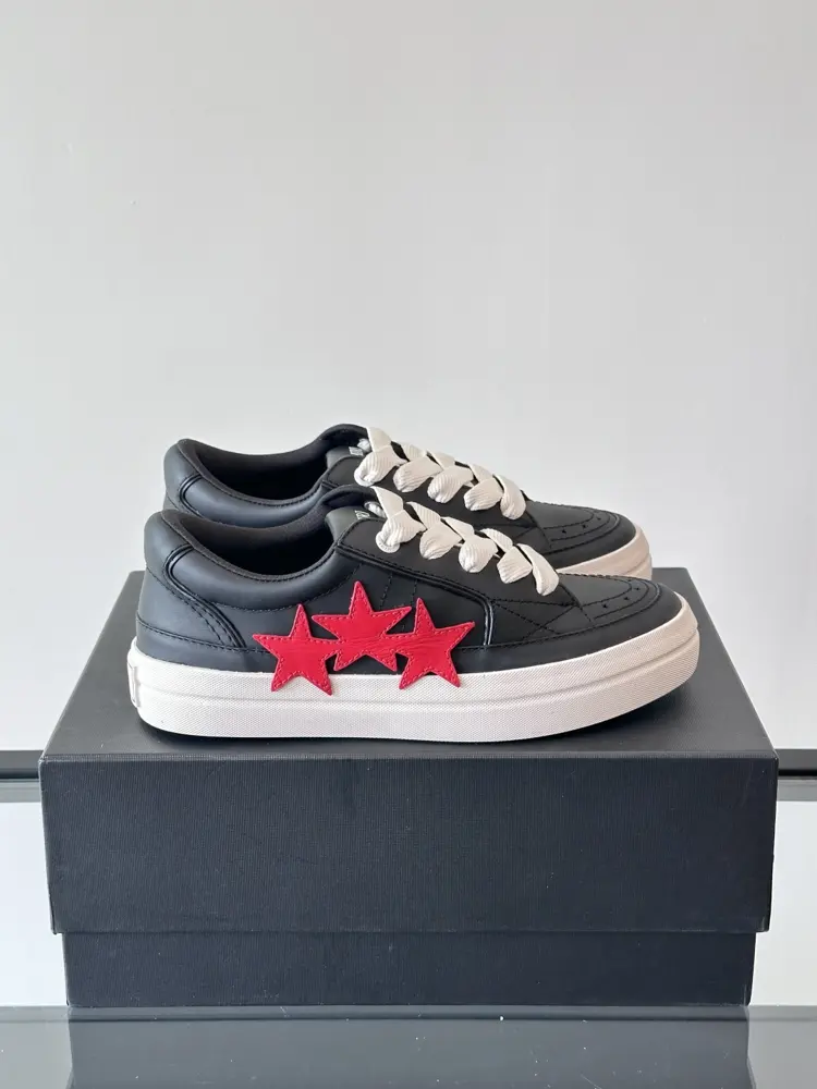 AMIRI couple’s star shoes casual skateboard shoes are so beautiful. Slightly flat body