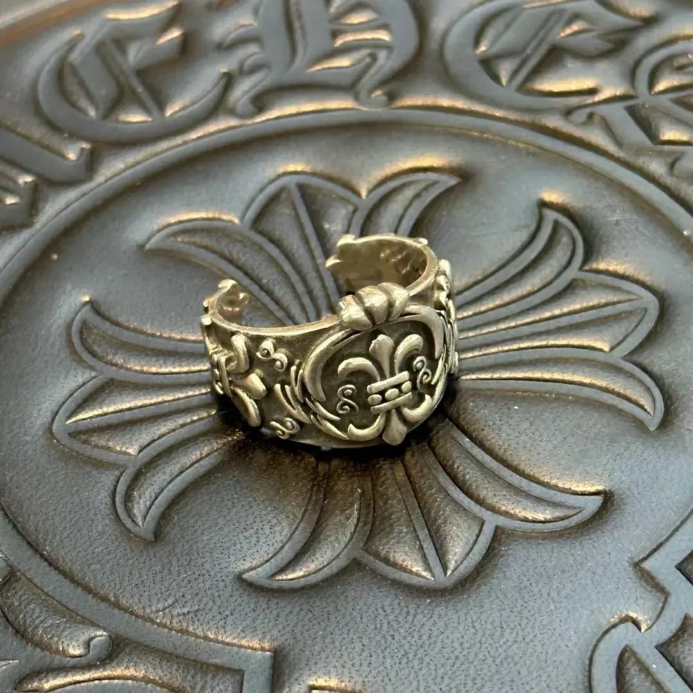 Chrome Hearts Vintage Scout Flower Ring