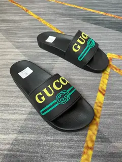 Gucci couple flip flops