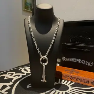 Chrome Hearts Classic Vintage Multi-element Cross Necklace Bottle Opener Pendant
