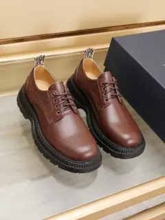 Dior low-top Derby casual leather shoes