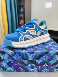 Louis Vuitton dad shoes with large soles