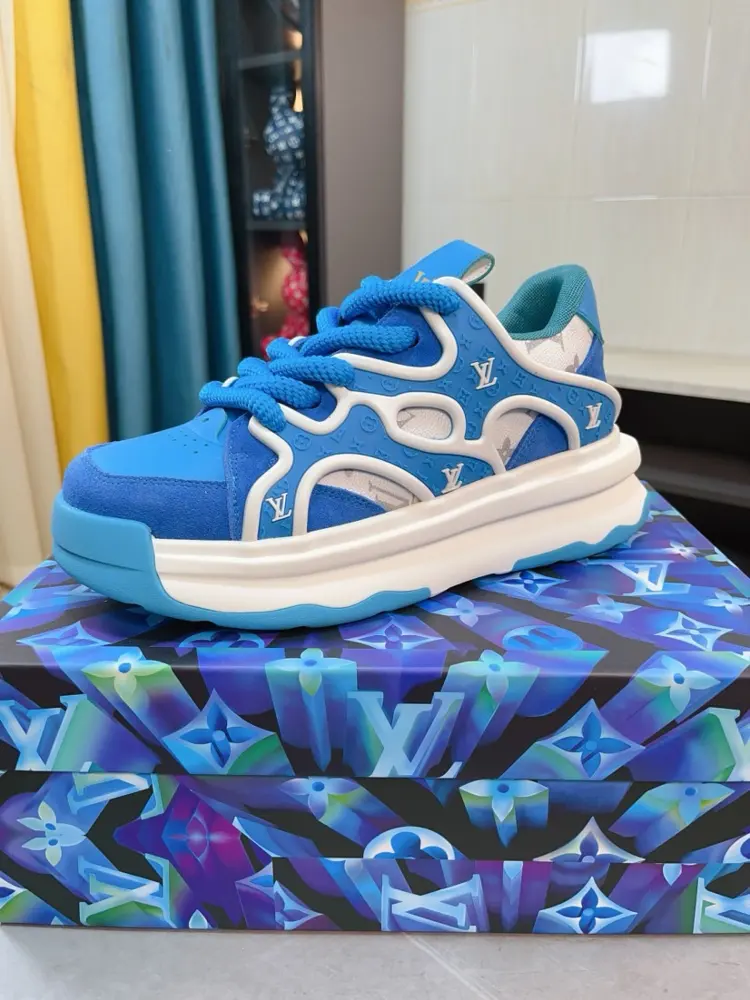 Louis Vuitton dad shoes with large soles